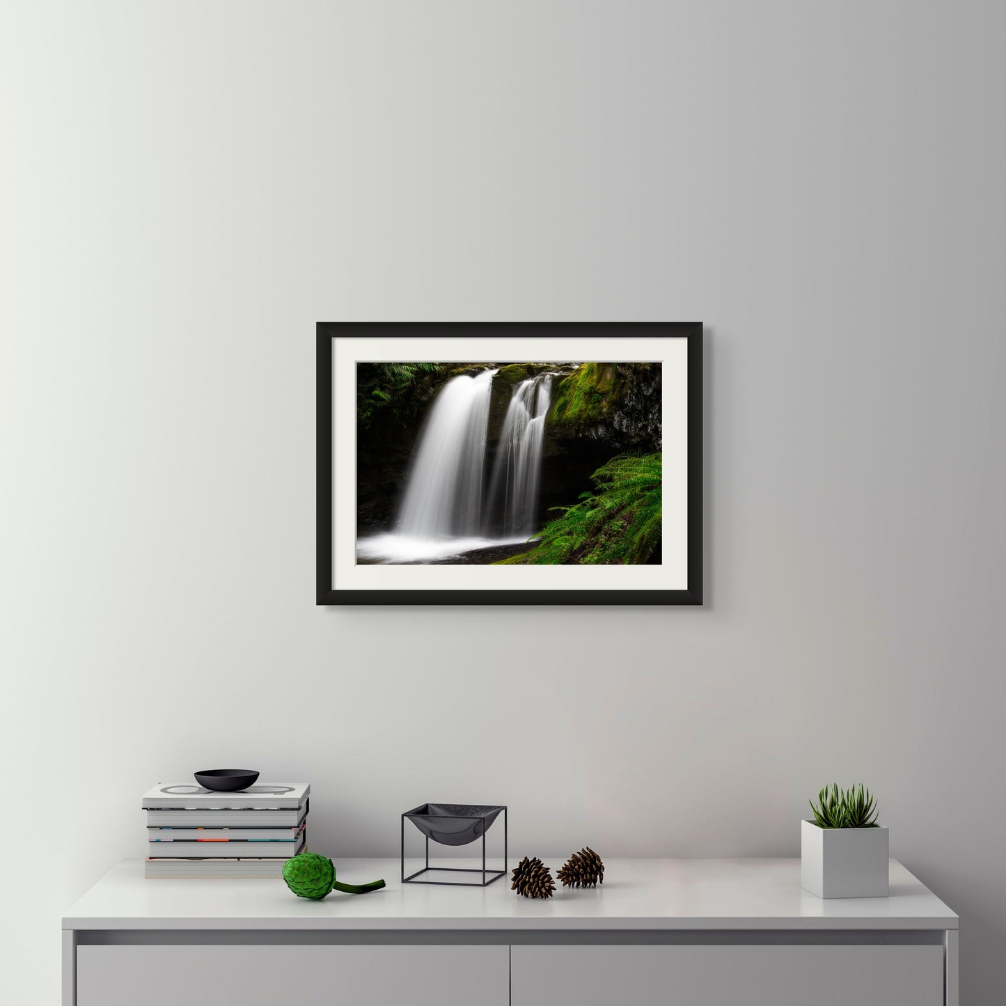Waterfall Grotto and Ferns