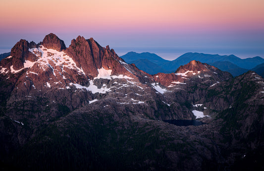 Art Card: Coast Range Alpenglow