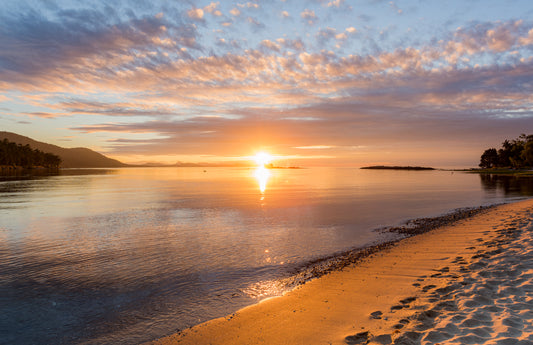 Art Card: Gulf Islands Sunset