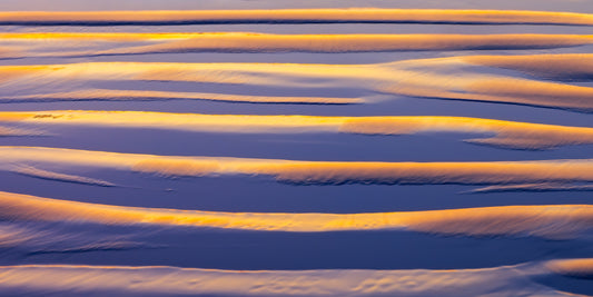 Sunset Sand Ripples