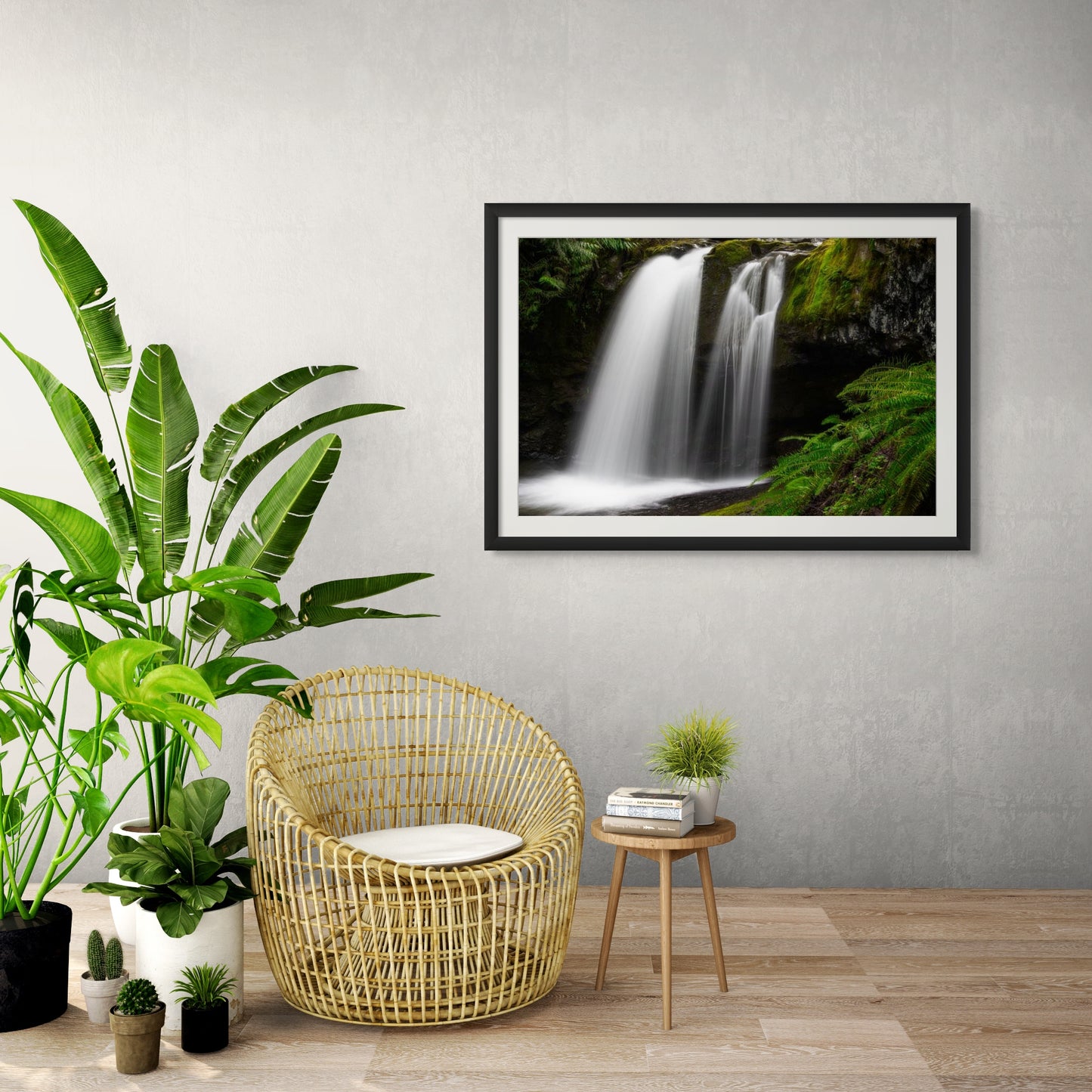 Waterfall Grotto and Ferns